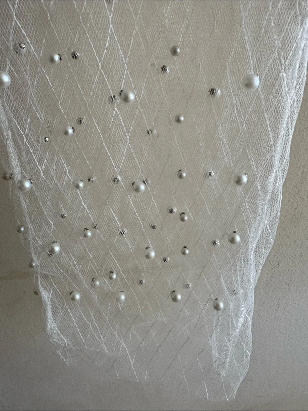 Luxury pearl leggings unique designer tulle mesh